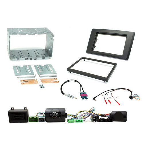 Volvo XC90 2004-2014 Full Double Din Car Stereo Installation Kit Does Not retain OEM AMP System Includes all the parts for an optimal installation