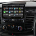 FORD TRANSIT CUSTOM MK1 FACELIFT 2018-UP | 10-INCH TOUCH SCREEN STEREO WITH INTEGRATED FITTING KIT | HEIGH 10 | APPLE CARPLAY & ANDROID AUTO | TopVehicleTech.com