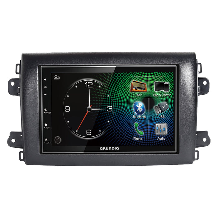 Grundig GX-3800 Car Stereo & Fitting Kit for Fiat Ducato 8 Series 2021+ | No Bluetooth Buttons | 6.8" Touchscreen | Apple CarPlay | Android Auto | DAB Aerial Included | TopVehicleTech.com