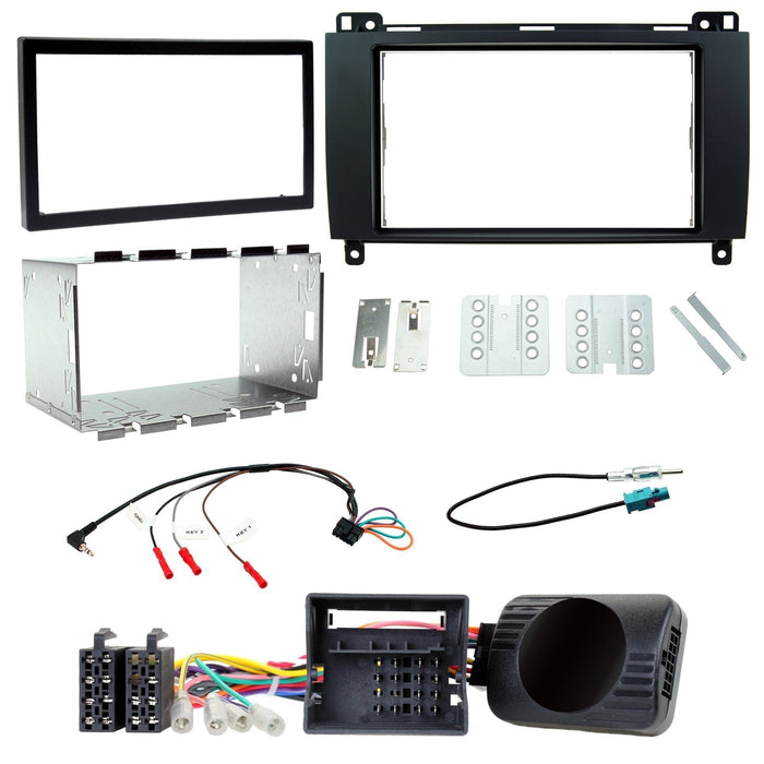 Grundig GX-3800 Double Din Car & Stereo Fitting Kit for Mercedes Vito W639 2006 - 2014 Models Apple Carplay Android Auto Dab | DAB Aerial Included