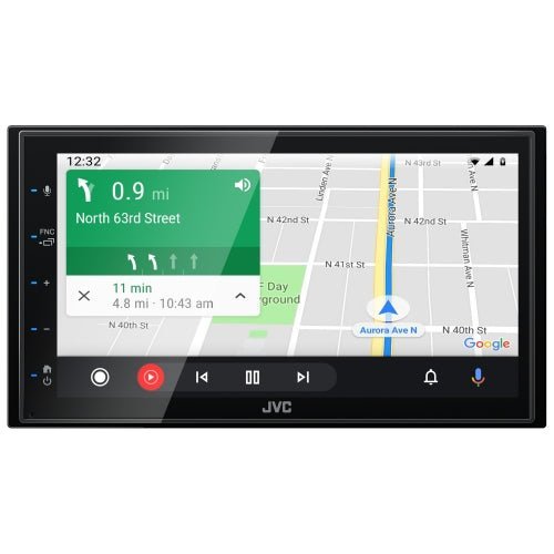 Land Rover Discovery 4 2009 to 2011 | Double DIN Stereo and Fitting Kit | JVC KW-M560BT | Wireless Apple Carplay & Android Auto | TopVehicleTech.com