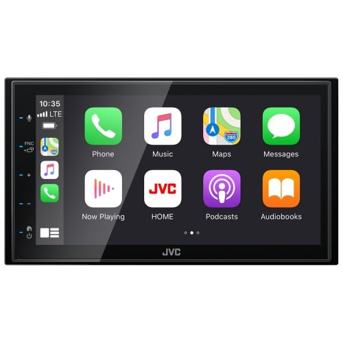 Volvo XC90 2004-2014 | Double DIN Stereo and Fitting Kit | JVC KW-M560BT | Wireless Apple Carplay & Android Auto | TopVehicleTech.com
