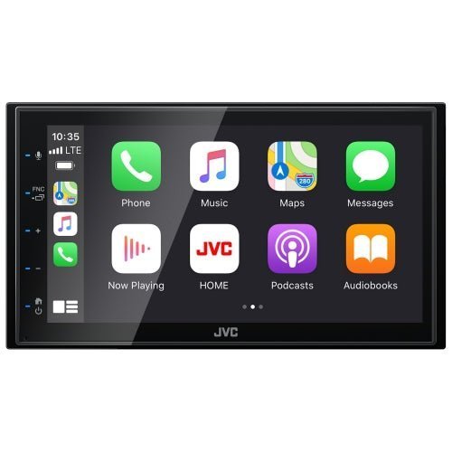 Nissan Navara 2016 to 2019, 360 Degree Camera Support | Double DIN Stereo and Fitting Kit | JVC KW-M560BT | Wireless Apple Carplay & Android Auto | TopVehicleTech.com