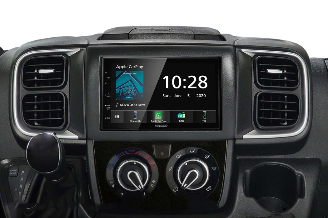 Copy of Kenwood DMX8020DABS Car Stereo & Fitting Kit for Fiat Ducato 8 Series 2021+ | No Bluetooth Buttons | 6.8" Touchscreen | Apple CarPlay | Android Auto | DAB Aerial Included | TopVehicleTech.com