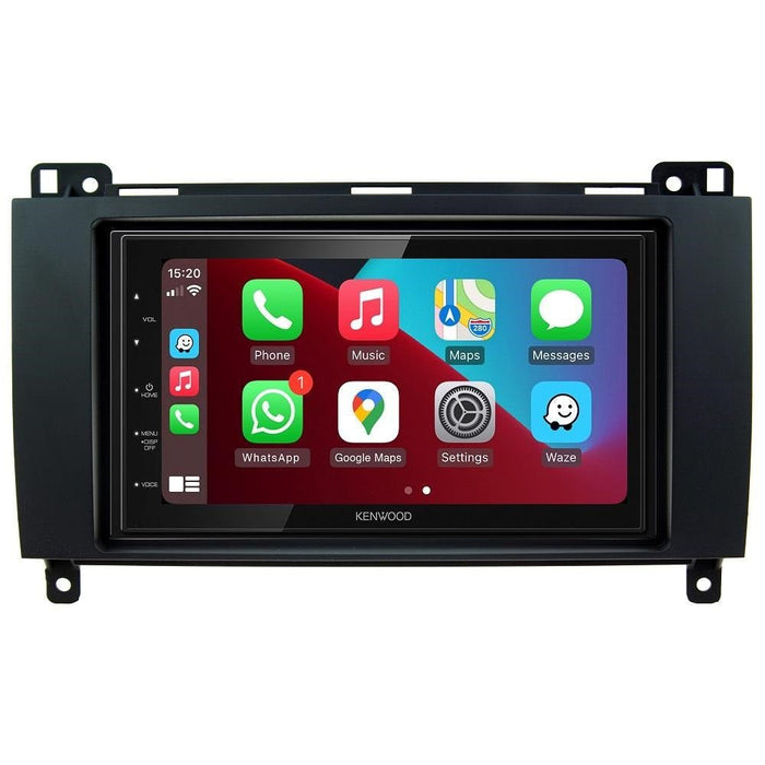 Kenwood DMX5020DABS Car Stereo & Fitting Kit for Mercedes Viano W639 2006 to 2014 6.8" Touchscreen Apple CarPlay Android Auto | DAB Aerial Included