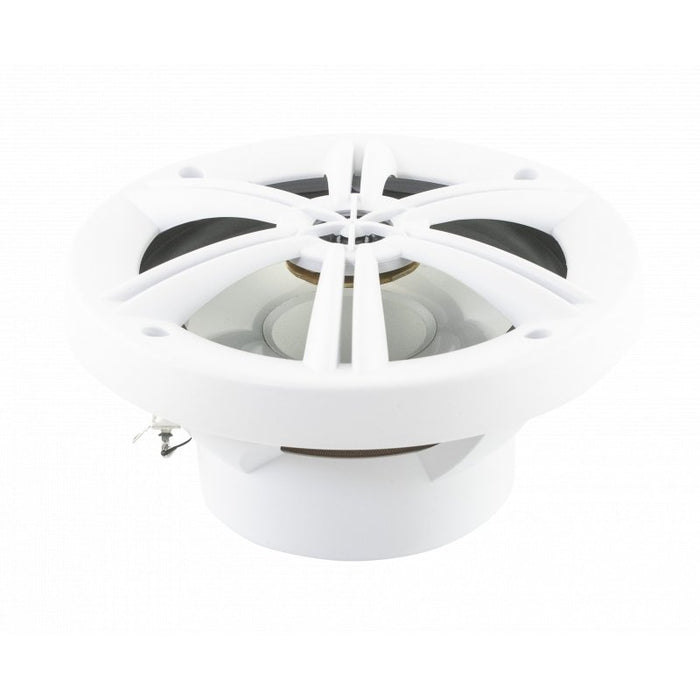 Stinger SEA65W Pair of 6.5" coaxial marine speakers in WHITE