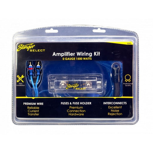 Stinger 1/0GA 1500 Watts Amplifier Wiring Kit