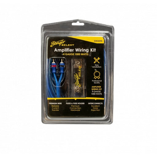 Stinger 4GA 1000 Watts Amplifier Wiring Kit