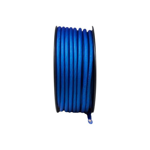 Stinger 4GA, Ultra Flexible CCA Power Wire - Matte Blue, 100 FT Length