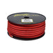 Stinger 4GA, Ultra Flexible CCA Power Wire - Matte Red, 100 FT Length