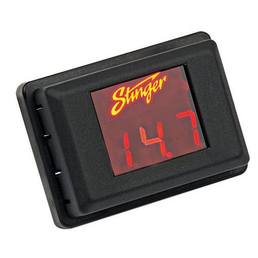 Stinger 3-Digit Flush/Surface Mounted Voltage Meter Display Red LED