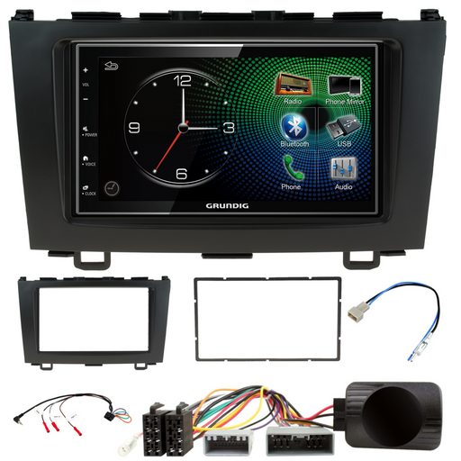Grundig GX-3800 Double Din Car Stereo & Fitting Kit for Honda CRV 2007-2009 Apple Carplay Android Auto Dab | DAB Aerial Included