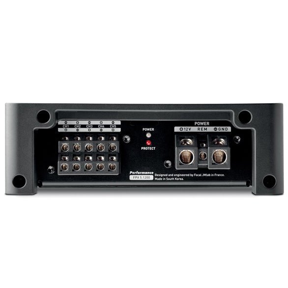 Focal FPX51200 5-Channel & Ultra-Compact 4 x 120 Watts | Class D Amplifier